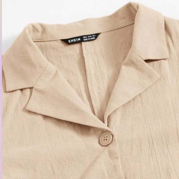 ‼️LAST CHANCE // NAME YOUR PRICE // DONATING FRI 12/2‼️ SHEIN Linen Coord Set - Picture 5 of 6